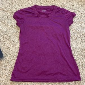 Champion purple/magenta athletic loose fitting tshirt